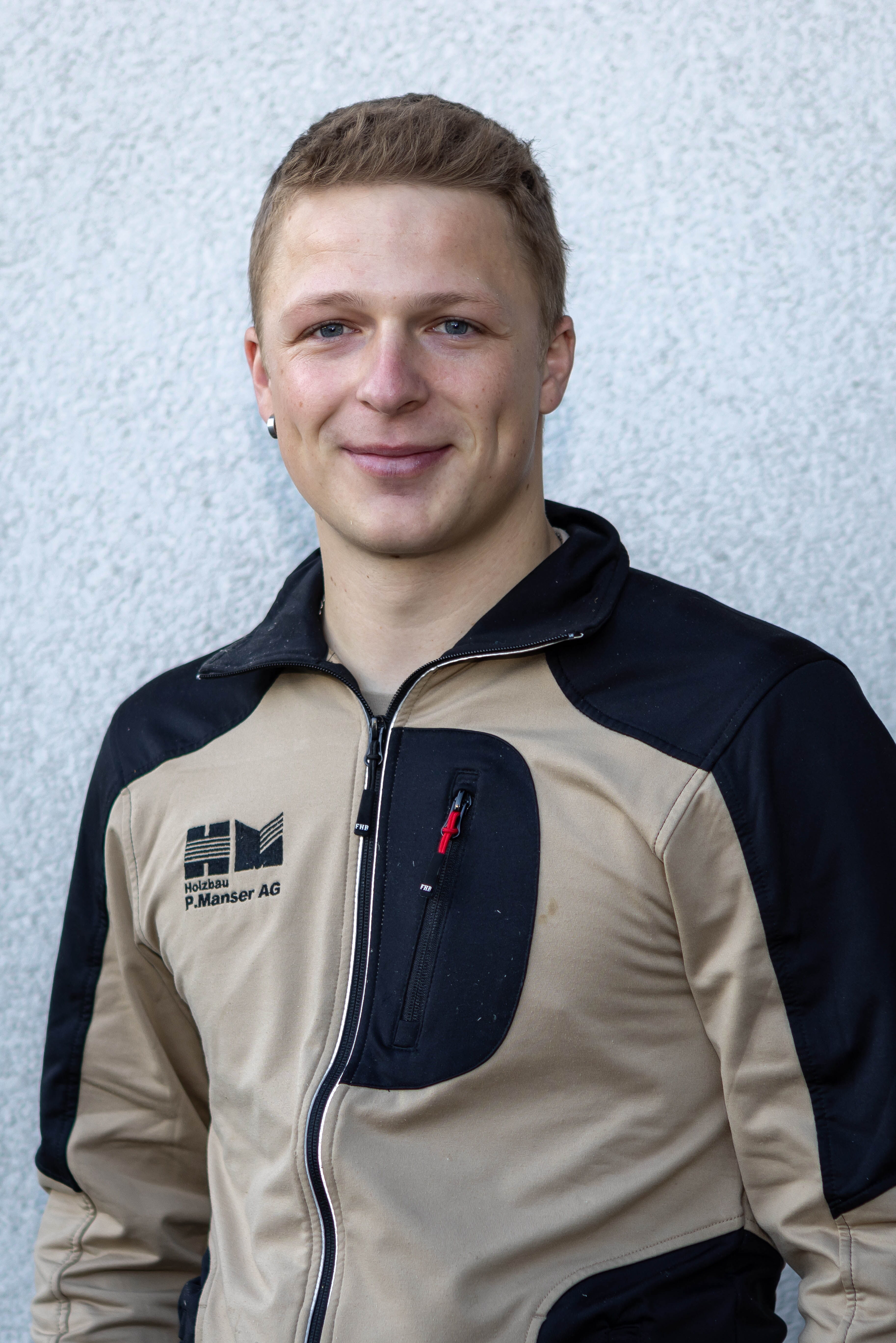 Stefan Inauen Zimmermann bei Holzbau Manser in Appenzell